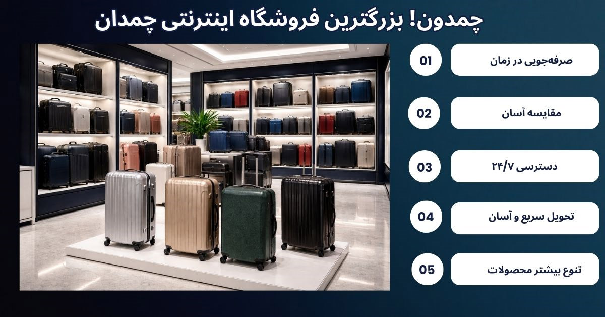 خرید اینترنتی چمدان